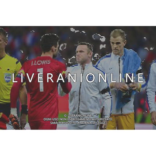 Hugo LLORIS / Wayne ROONEY - 17.11.2015 - Angleterre / France - Match Amical -Wembley Photo : Dave Winter / Icon Sport AG ALDO LIVERANI SAS ONLY ITALY