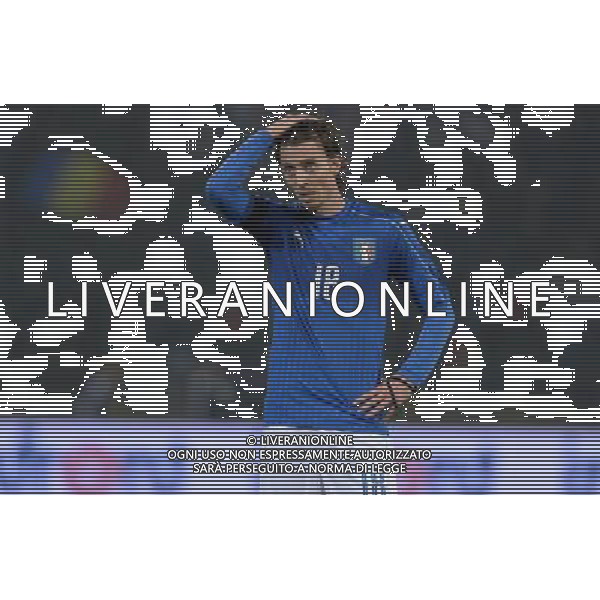 Amichevole Bologna - 17.11.2015 Italia-Romania Nella Foto: delusione di riccardo montolivo /Ph.Vitez-Ag. Aldo Liverani