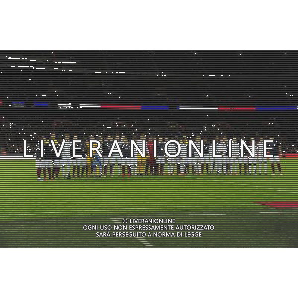 Hommage aux victimes des attentats de Paris - 17.11.2015 - Angleterre / France Photo: Dave Winter / Icon Sport / AGENZIA ALDO LIVERANI SAS - ITALY ONLY EDITORIAL USE ONLY - Inghilterra Vs Francia partita amichevole
