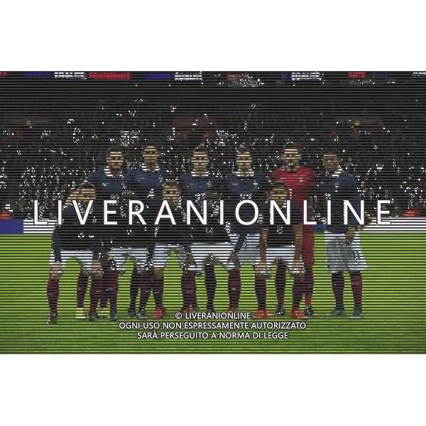 Groupe France - 17.11.2015 - Angleterre / France Photo: Dave Winter / Icon Sport / AGENZIA ALDO LIVERANI SAS - ITALY ONLY EDITORIAL USE ONLY - Inghilterra Vs Francia partita amichevole