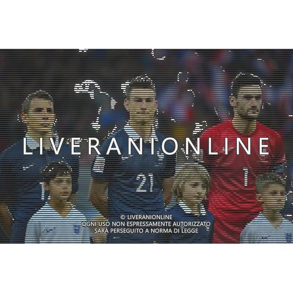 Lucas DIGNE / Laurent KOSCIELNY / Hugo LLORIS - 17.11.2015 - Angleterre / France Photo: Dave Winter / Icon Sport / AGENZIA ALDO LIVERANI SAS - ITALY ONLY EDITORIAL USE ONLY - Inghilterra Vs Francia partita amichevole