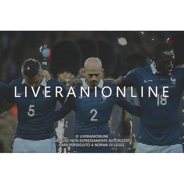 Loic PERRIN / Christophe JALLET / Moussa SISSOKO - 17.11.2015 - Angleterre / France Photo: Dave Winter / Icon Sport / AGENZIA ALDO LIVERANI SAS - ITALY ONLY EDITORIAL USE ONLY - Inghilterra Vs Francia partita amichevole