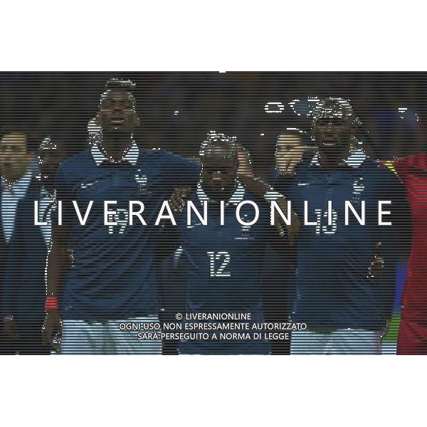 Paul POGBA / Lassana DIARRA / Eliaquim MANGALA - 17.11.2015 - Angleterre / France Photo: Dave Winter / Icon Sport / AGENZIA ALDO LIVERANI SAS - ITALY ONLY EDITORIAL USE ONLY - Inghilterra Vs Francia partita amichevole
