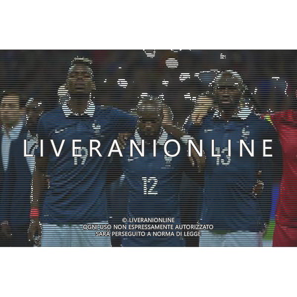 Paul POGBA / Lassana DIARRA / Eliaquim MANGALA - 17.11.2015 - Angleterre / France Photo: Dave Winter / Icon Sport / AGENZIA ALDO LIVERANI SAS - ITALY ONLY EDITORIAL USE ONLY - Inghilterra Vs Francia partita amichevole