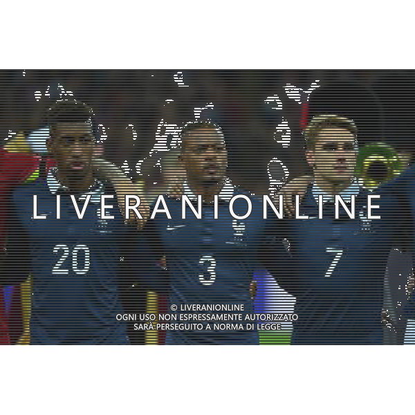 Kingsley COMAN / Patrice EVRA / Antoine GRIEZMANN - 17.11.2015 - Angleterre / France Photo: Dave Winter / Icon Sport / AGENZIA ALDO LIVERANI SAS - ITALY ONLY EDITORIAL USE ONLY - Inghilterra Vs Francia partita amichevole