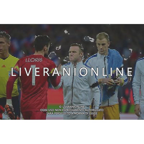 Wayne ROONEY / Hugo LLORIS - 17.11.2015 - Angleterre / France Photo: Dave Winter / Icon Sport / AGENZIA ALDO LIVERANI SAS - ITALY ONLY EDITORIAL USE ONLY - Inghilterra Vs Francia partita amichevole