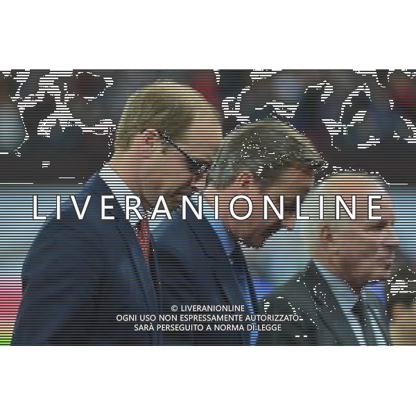 Prince WILLIAM / David CAMERON / Greg DYKE - 17.11.2015 - Angleterre / France Photo: Dave Winter / Icon Sport / AGENZIA ALDO LIVERANI SAS - ITALY ONLY EDITORIAL USE ONLY - Inghilterra Vs Francia partita amichevole