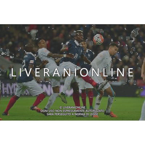 Lassana DIARRA / Nathaniel CLYNE / Paul POGBA / Dele ALLI - 17.11.2015 - Angleterre / France Photo: Dave Winter / Icon Sport / AGENZIA ALDO LIVERANI SAS - ITALY ONLY EDITORIAL USE ONLY - Inghilterra Vs Francia partita amichevole