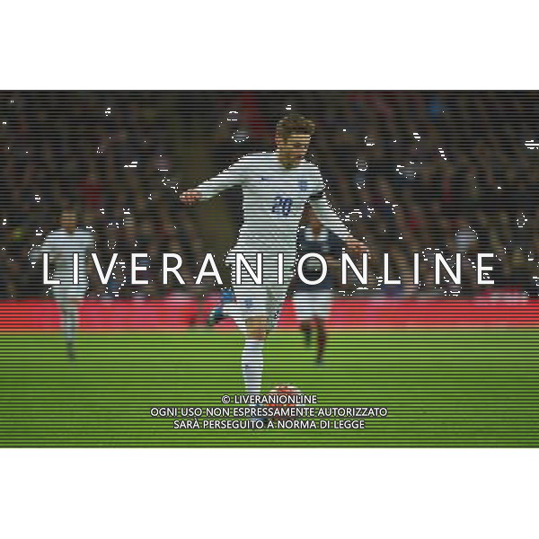 Adam LALLANA - 17.11.2015 - Angleterre / France Photo: Dave Winter / Icon Sport / AGENZIA ALDO LIVERANI SAS - ITALY ONLY EDITORIAL USE ONLY - Inghilterra Vs Francia partita amichevole