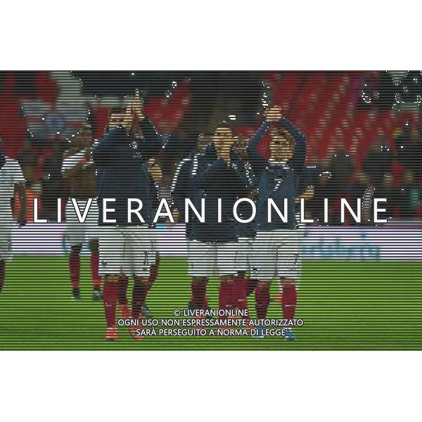 Andre Pierre GIGNAC / Hatem BEN ARFA / Antoine GRIEZMANN - 17.11.2015 - Angleterre / France Photo: Dave Winter / Icon Sport / AGENZIA ALDO LIVERANI SAS - ITALY ONLY EDITORIAL USE ONLY - Inghilterra Vs Francia partita amichevole