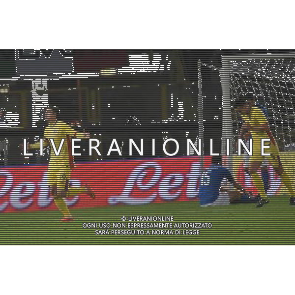 ITALIA - ROMANIA PARTITA AMICHEVOLE BOLOGNA 17 NOVEMBRE 2015 NELLA FOTO ESULTANZA DOPO IL GOL DELLA ROMANIA ©OPTIMAFOTO / AGENZIA ALDO LIVERANI SAS
