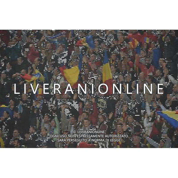 ITALIA - ROMANIA PARTITA AMICHEVOLE BOLOGNA 17 NOVEMBRE 2015 NELLA FOTO TIFOSI ©OPTIMAFOTO / AGENZIA ALDO LIVERANI SAS