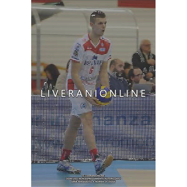 Campionato SuperLega UnipolSai - 5Â° giornata Castellanza (VA) 17-11-2015 PalaBorsani Revivre Milano vs Gi Group Monza nella foto Riccardo Sbertoli (Milano) foto Roberto Garavaglia - ag. Aldo Liverani sas / AGENZIA ALDO LIVERANI SAS