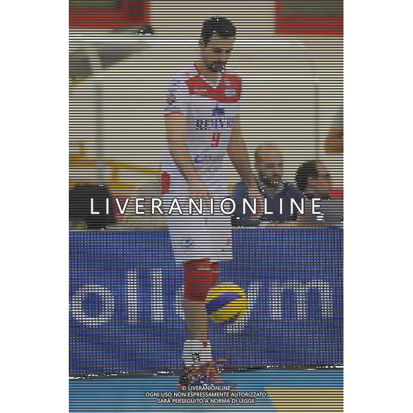 Campionato SuperLega UnipolSai - 5Â° giornata Castellanza (VA) 17-11-2015 PalaBorsani Revivre Milano vs Gi Group Monza nella foto Renato Russomanno (Milano) foto Roberto Garavaglia - ag. Aldo Liverani sas / AGENZIA ALDO LIVERANI SAS