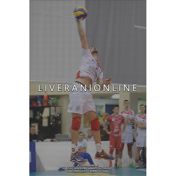 Campionato SuperLega UnipolSai - 5Â° giornata Castellanza (VA) 17-11-2015 PalaBorsani Revivre Milano vs Gi Group Monza nella foto Renato Russomanno (Milano) foto Roberto Garavaglia - ag. Aldo Liverani sas / AGENZIA ALDO LIVERANI SAS