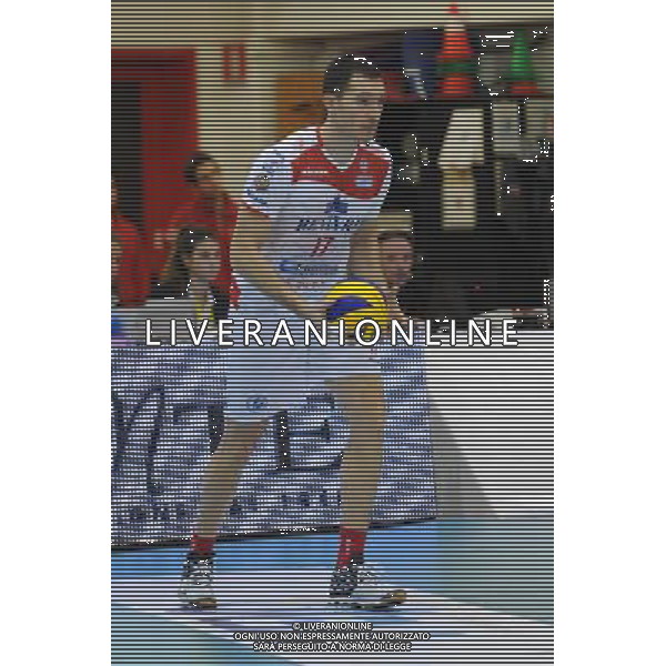 Campionato SuperLega UnipolSai - 5Â° giornata Castellanza (VA) 17-11-2015 PalaBorsani Revivre Milano vs Gi Group Monza nella foto Matteo Burgsthaler (Milano) foto Roberto Garavaglia - ag. Aldo Liverani sas / AGENZIA ALDO LIVERANI SAS
