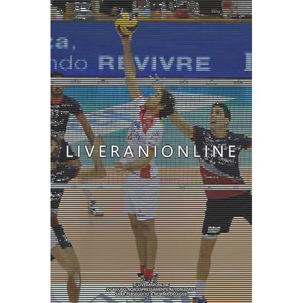 Campionato SuperLega UnipolSai - 5Â° giornata Castellanza (VA) 17-11-2015 PalaBorsani Revivre Milano vs Gi Group Monza nella foto Daniele Sottile (Milano) foto Roberto Garavaglia - ag. Aldo Liverani sas / AGENZIA ALDO LIVERANI SAS