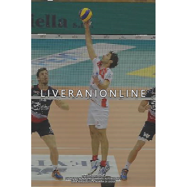 Campionato SuperLega UnipolSai - 5Â° giornata Castellanza (VA) 17-11-2015 PalaBorsani Revivre Milano vs Gi Group Monza nella foto Daniele Sottile (Milano) foto Roberto Garavaglia - ag. Aldo Liverani sas / AGENZIA ALDO LIVERANI SAS
