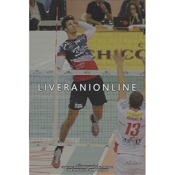 Campionato SuperLega UnipolSai - 5Â° giornata Castellanza (VA) 17-11-2015 PalaBorsani Revivre Milano vs Gi Group Monza nella foto Renan Zanatta Buiatti (Monza) foto Roberto Garavaglia - ag. Aldo Liverani sas / AGENZIA ALDO LIVERANI SAS