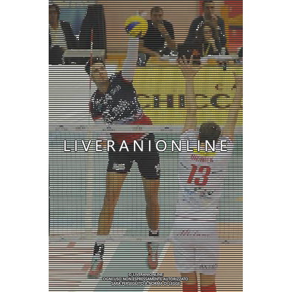 Campionato SuperLega UnipolSai - 5Â° giornata Castellanza (VA) 17-11-2015 PalaBorsani Revivre Milano vs Gi Group Monza nella foto Renan Zanatta Buiatti (Monza) foto Roberto Garavaglia - ag. Aldo Liverani sas / AGENZIA ALDO LIVERANI SAS