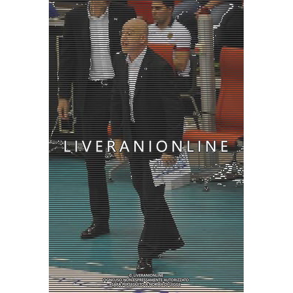 Campionato SuperLega UnipolSai - 5Â° giornata Castellanza (VA) 17-11-2015 PalaBorsani Revivre Milano vs Gi Group Monza nella foto Luca Monti allenatore Milano foto Roberto Garavaglia - ag. Aldo Liverani sas / AGENZIA ALDO LIVERANI SAS