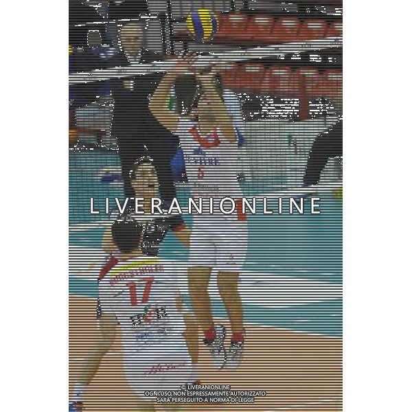 Campionato SuperLega UnipolSai - 5Â° giornata Castellanza (VA) 17-11-2015 PalaBorsani Revivre Milano vs Gi Group Monza nella foto Daniele Sottile (Milano) foto Roberto Garavaglia - ag. Aldo Liverani sas / AGENZIA ALDO LIVERANI SAS