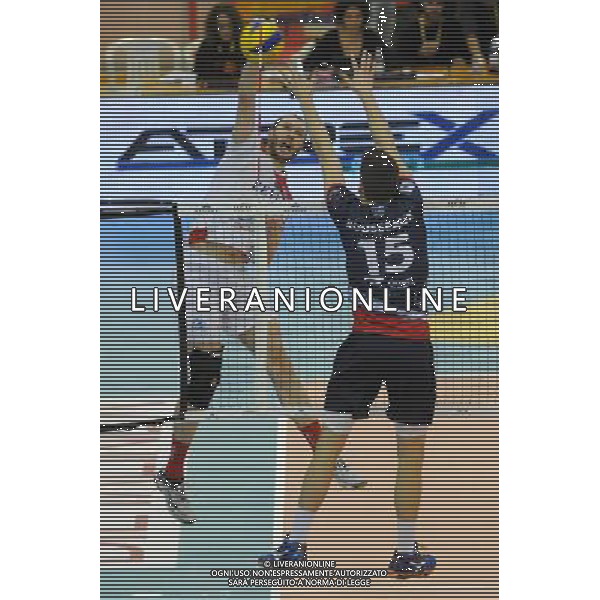 Campionato SuperLega UnipolSai - 5Â° giornata Castellanza (VA) 17-11-2015 PalaBorsani Revivre Milano vs Gi Group Monza nella foto Danail Milushev (Milano) foto Roberto Garavaglia - ag. Aldo Liverani sas / AGENZIA ALDO LIVERANI SAS
