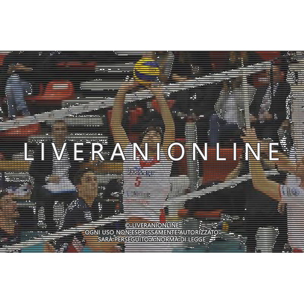Campionato SuperLega UnipolSai - 5Â° giornata Castellanza (VA) 17-11-2015 PalaBorsani Revivre Milano vs Gi Group Monza nella foto Daniele Sottile (Milano) foto Roberto Garavaglia - ag. Aldo Liverani sas / AGENZIA ALDO LIVERANI SAS