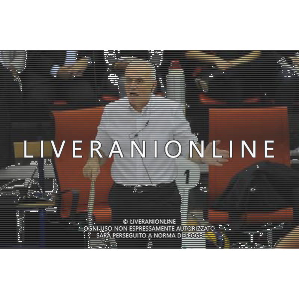 Campionato SuperLega UnipolSai - 5Â° giornata Castellanza (VA) 17-11-2015 PalaBorsani Revivre Milano vs Gi Group Monza nella foto Oreste Vacondio allenatore Monza foto Roberto Garavaglia - ag. Aldo Liverani sas / AGENZIA ALDO LIVERANI SAS