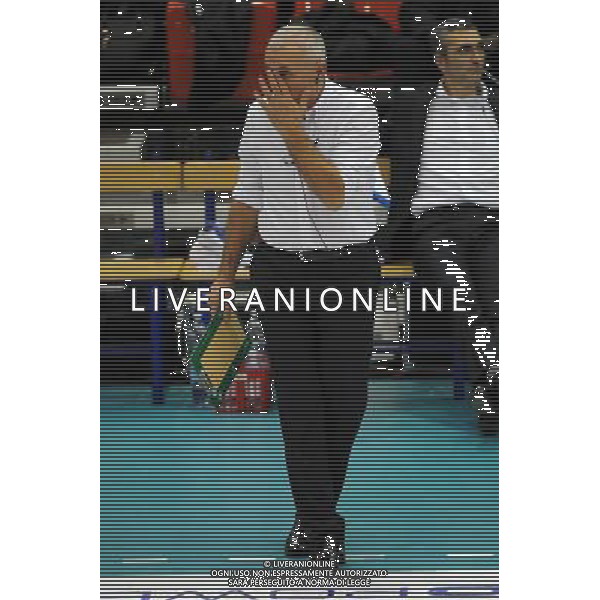 Campionato SuperLega UnipolSai - 5Â° giornata Castellanza (VA) 17-11-2015 PalaBorsani Revivre Milano vs Gi Group Monza nella foto Oreste Vacondio allenatore Monza foto Roberto Garavaglia - ag. Aldo Liverani sas / AGENZIA ALDO LIVERANI SAS