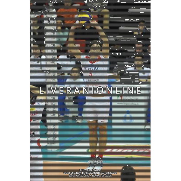 Campionato SuperLega UnipolSai - 5Â° giornata Castellanza (VA) 17-11-2015 PalaBorsani Revivre Milano vs Gi Group Monza nella foto Daniele Sottile (Milano) foto Roberto Garavaglia - ag. Aldo Liverani sas / AGENZIA ALDO LIVERANI SAS