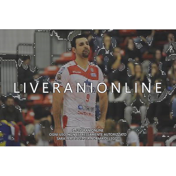 Campionato SuperLega UnipolSai - 5Â° giornata Castellanza (VA) 17-11-2015 PalaBorsani Revivre Milano vs Gi Group Monza nella foto Renato Russomanno (Milano) foto Roberto Garavaglia - ag. Aldo Liverani sas / AGENZIA ALDO LIVERANI SAS