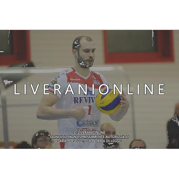 Campionato SuperLega UnipolSai - 5Â° giornata Castellanza (VA) 17-11-2015 PalaBorsani Revivre Milano vs Gi Group Monza nella foto Danail Milushev (Milano) foto Roberto Garavaglia - ag. Aldo Liverani sas / AGENZIA ALDO LIVERANI SAS