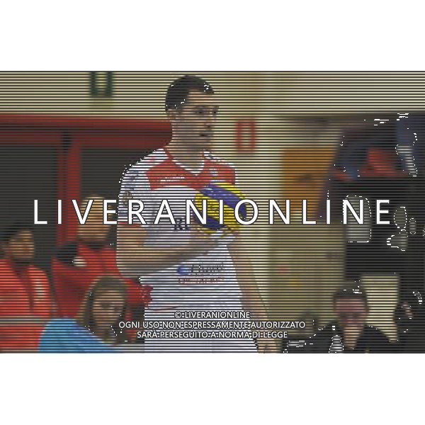 Campionato SuperLega UnipolSai - 5Â° giornata Castellanza (VA) 17-11-2015 PalaBorsani Revivre Milano vs Gi Group Monza nella foto Matteo Burgsthaler (Milano) foto Roberto Garavaglia - ag. Aldo Liverani sas / AGENZIA ALDO LIVERANI SAS