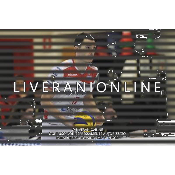 Campionato SuperLega UnipolSai - 5Â° giornata Castellanza (VA) 17-11-2015 PalaBorsani Revivre Milano vs Gi Group Monza nella foto Matteo Burgsthaler (Milano) foto Roberto Garavaglia - ag. Aldo Liverani sas / AGENZIA ALDO LIVERANI SAS