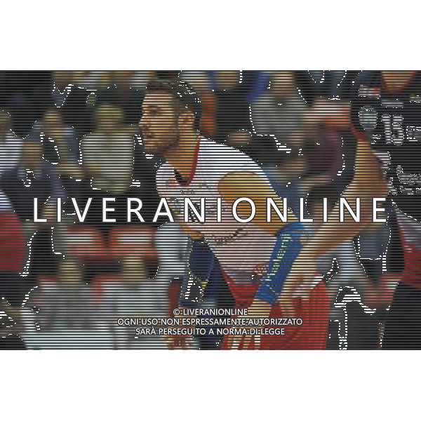 Campionato SuperLega UnipolSai - 5Â° giornata Castellanza (VA) 17-11-2015 PalaBorsani Revivre Milano vs Gi Group Monza nella foto Marco Rizzo (Monza) foto Roberto Garavaglia - ag. Aldo Liverani sas / AGENZIA ALDO LIVERANI SAS