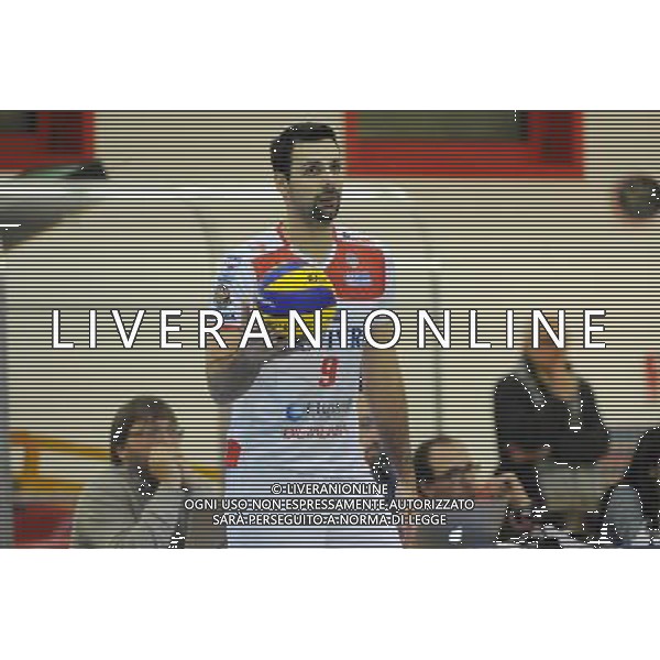 Campionato SuperLega UnipolSai - 5Â° giornata Castellanza (VA) 17-11-2015 PalaBorsani Revivre Milano vs Gi Group Monza nella foto Renato Russomanno (Milano) foto Roberto Garavaglia - ag. Aldo Liverani sas / AGENZIA ALDO LIVERANI SAS