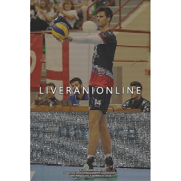 Campionato SuperLega UnipolSai - 5Â° giornata Castellanza (VA) 17-11-2015 PalaBorsani Revivre Milano vs Gi Group Monza nella foto Renan Zanatta Buiatti (Monza) foto Roberto Garavaglia - ag. Aldo Liverani sas / AGENZIA ALDO LIVERANI SAS