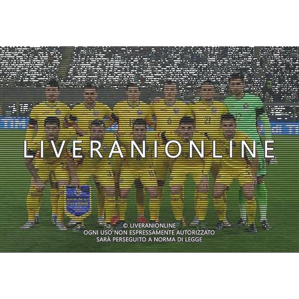 Amichevole Bologna - 17.11.2015 Italia-Romania Nella Foto:Romania Squadra Formazione Tatarusanu,Sapunaru,Chiriches,Grigore,Rat,Hoban,Pintiliii,Torje,Budescu,Stancu,Kaseru /Ph.Vitez-Ag. Aldo Liverani