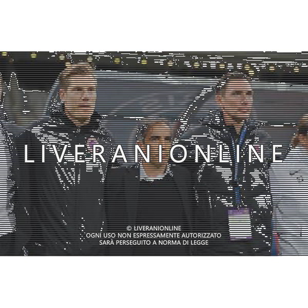 Farid Benstiti / minute de silence hommage victimes attentat - 18.11.2015 - PSG / Orebro - Champions League Photo : Andre Ferreira / Icon Sport / AGENZIA ALDO LIVERANI SAS - ITALY ONLY - EDITORIAL USE ONLY -