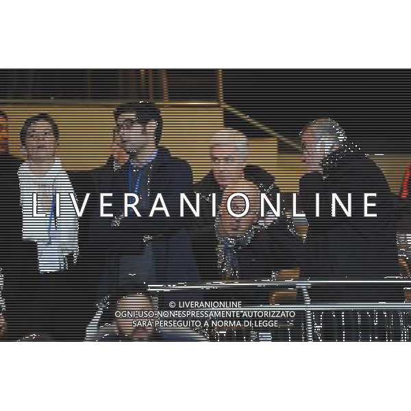 Philippe BERGEROO / Marino FACCIOLI - 18.11.2015 - Lyon / Atletico Madrid - Champions League Feminine Photo : Jean Paul Thomas / Icon Sport / AGENZIA ALDO LIVERANI SAS - ITALY ONLY EDITORIAL USE ONLY
