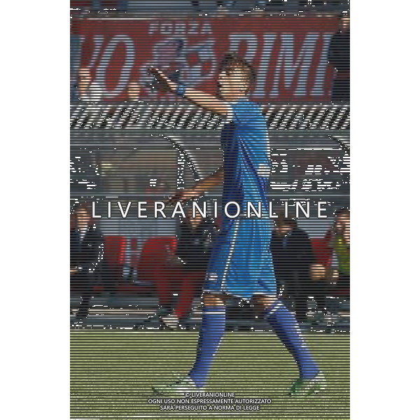 Lega Pro Girone B, Rimini vs Prato del 08/11/2015 nella foto Boni Filippo, ©Claudio Zamagni/Agenzia Aldo Liverani s.a.s.