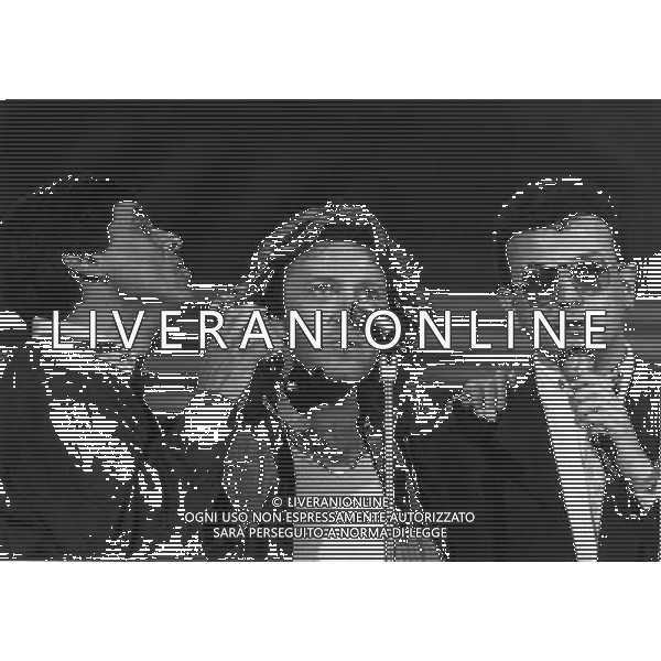 1987 SANREMO-FESTIVAL DELLA CANZONE ITALIANA NELLA FOTO UMBERTO TOZZI-GIANNI MORANDI -ENRICO RUGGERI VINCONO IL FESTIVAL DI SANREMO AG ALDO LIVERANI SAS