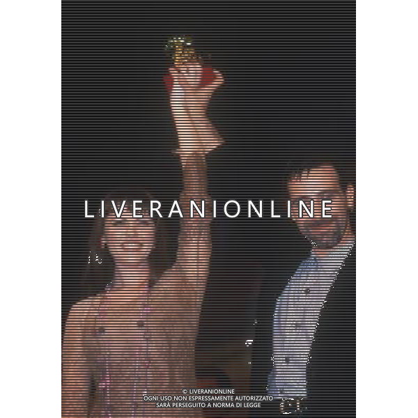 1997 SANREMO-FESTIVAL DELLA CANZONE ITALIANA NELLA FOTO JALISSE VINCONO IL FESTIVAL DI SANREMO AG ALDO LIVERANI SAS