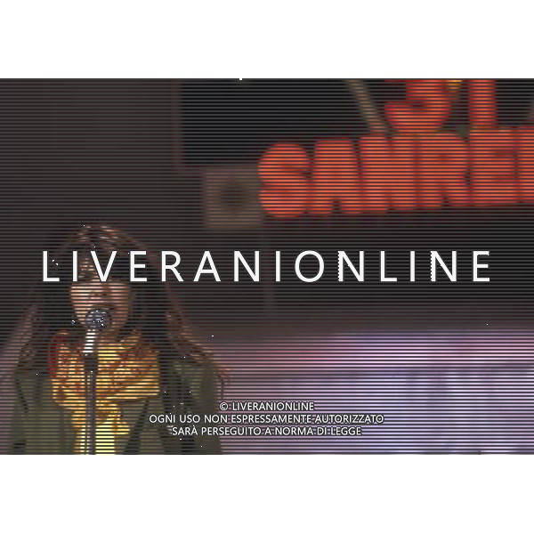 1981 SANREMO FESTIVAL DELLA CANZONE ITALIANA NELLA FOTO ALICE VINCE IL FESTIVAL DI SANREMO AG ALDO LIVERANI SAS
