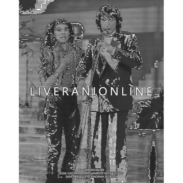 1981 SANREMO FESTIVAL DELLA CANZONE ITALIANA NELLA FOTO ALICE VINCE IL FESTIVAL DI SANREMO CON CLAUDIO CECCHETTO AG ALDO LIVERANI SAS