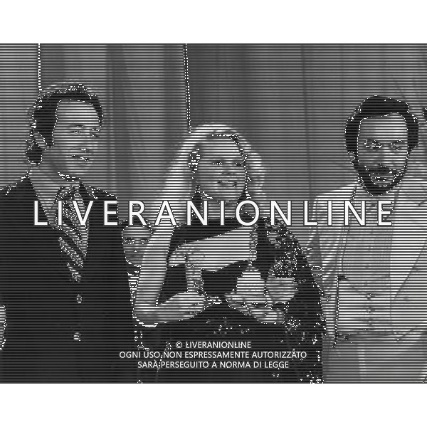 1975 SANREMO FESTIVAL DELLA CANZONE ITALIANA NELLA FOTO Rosangela Scalabrino IN ARTE GILDA VINCE IL FESTIVAL DI SANREMO AG ALDO LIVERANI SAS