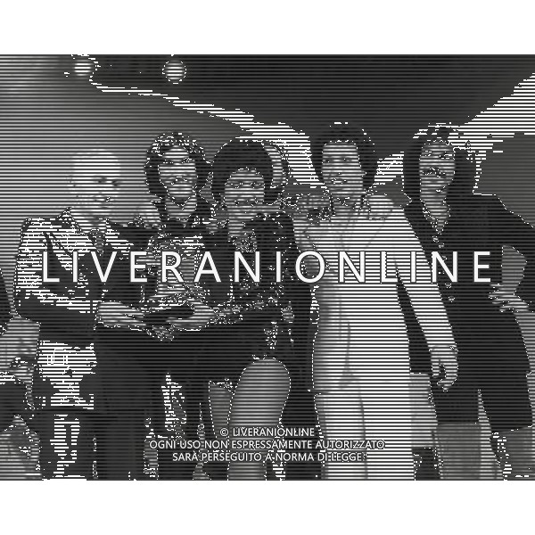 1978 SANREMO-FESTIVAL DELLA CANZONE ITALIANA NELLA FOTO I MATIA BAZAR VINCONO IL FESTIVAL DI SANREMO AG ALDO LIVERANI SAS