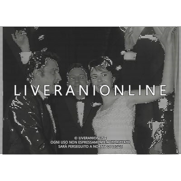 SANREMO 1966-FESTIVAL DELLA CANZONE ITALIANA NELLA FOTO DOMENICO MODUGNOE GILGIOLA CINQUETTI VINCONO IL FESTIVAL DI SANREMO AG ALDO LIVERANI SAS