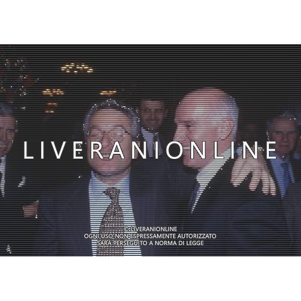 RETROSPETTIVA ANTONIO MATARRESE DIRIGENTE CALCIO NELLA FOTO ANTONIO MATARRESE CON ARRIGO SACCHI 1994 AG ALDO LIVERANI SAS